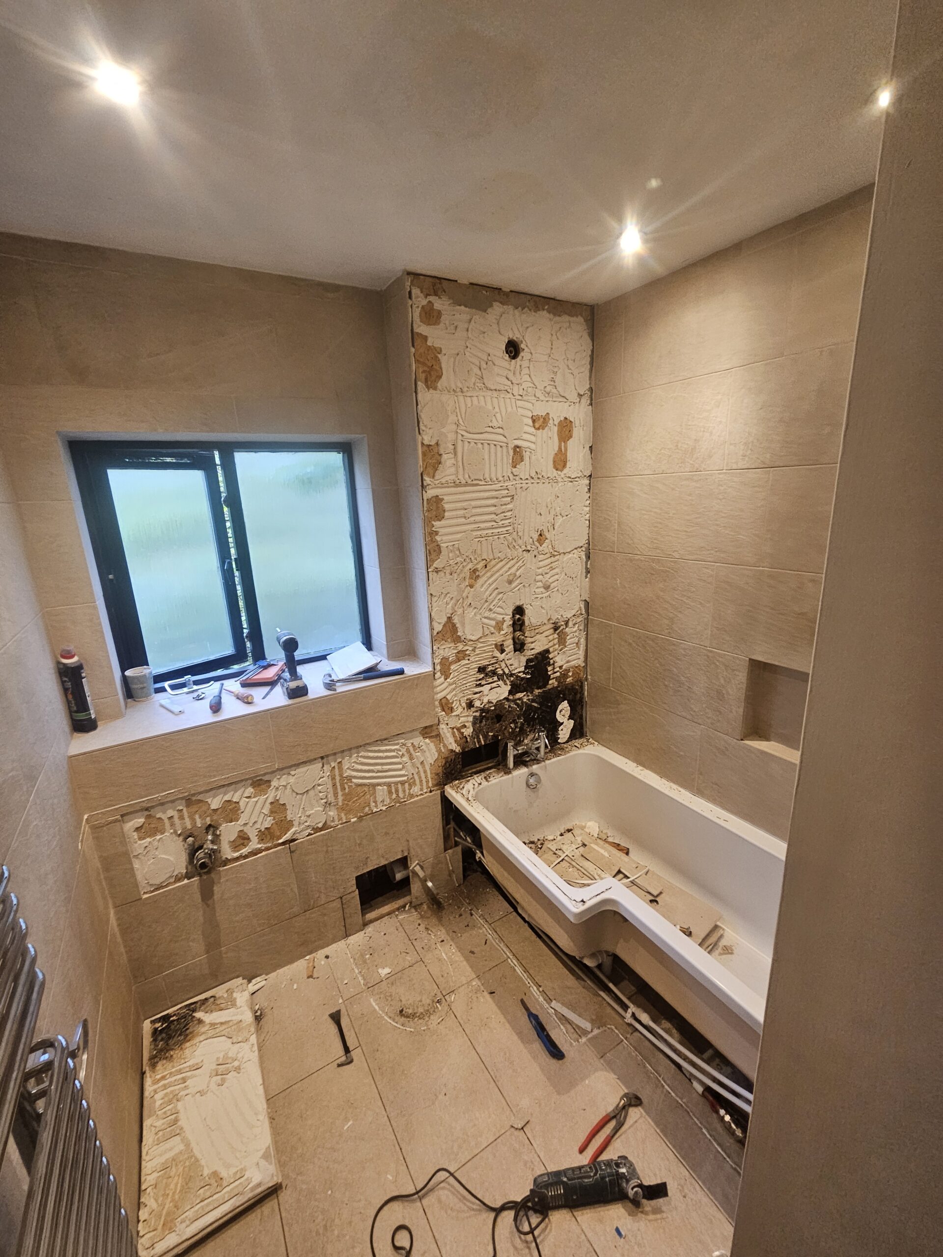 Modern bathroom East London