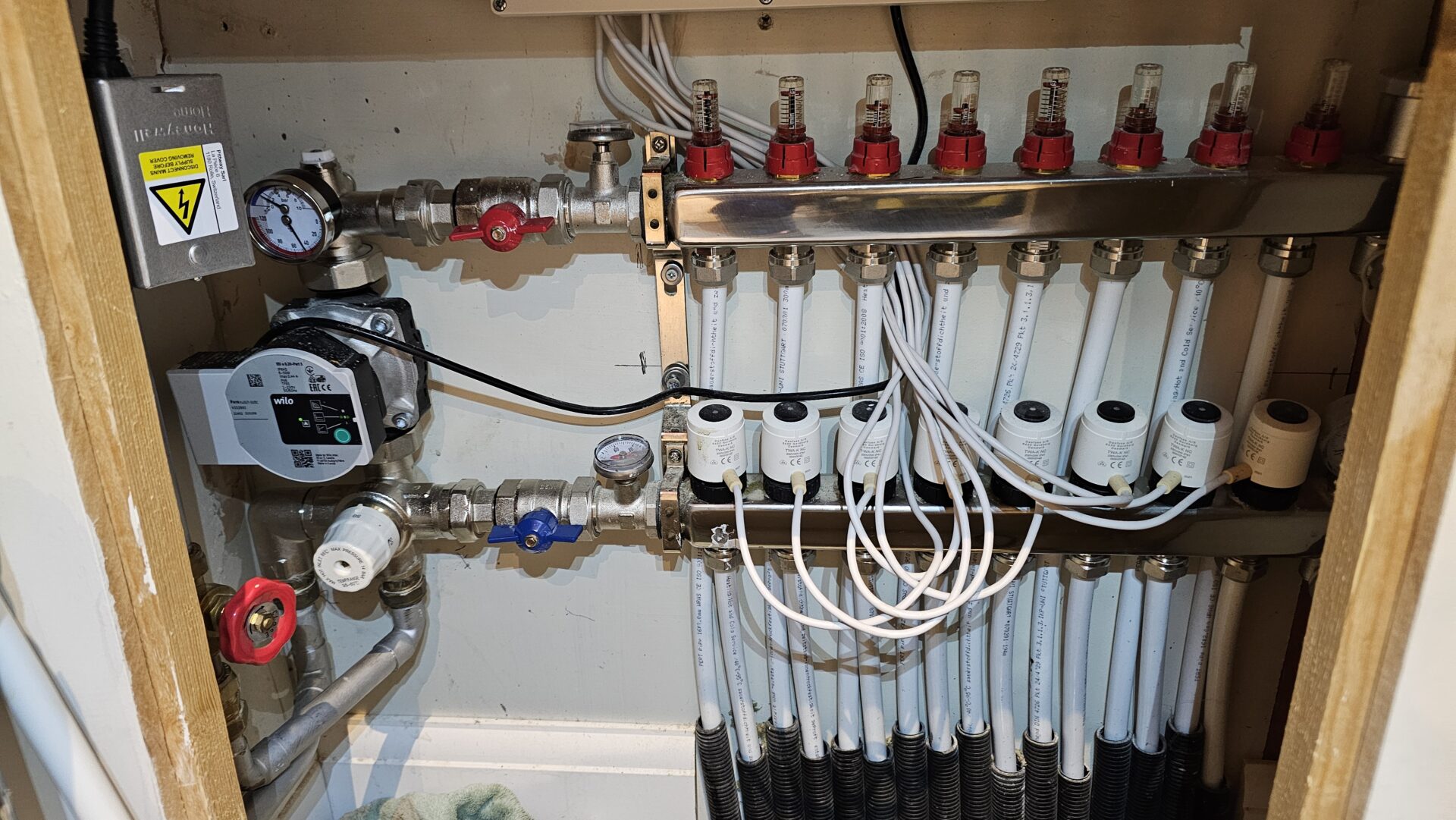 Whole-home underfloor heating